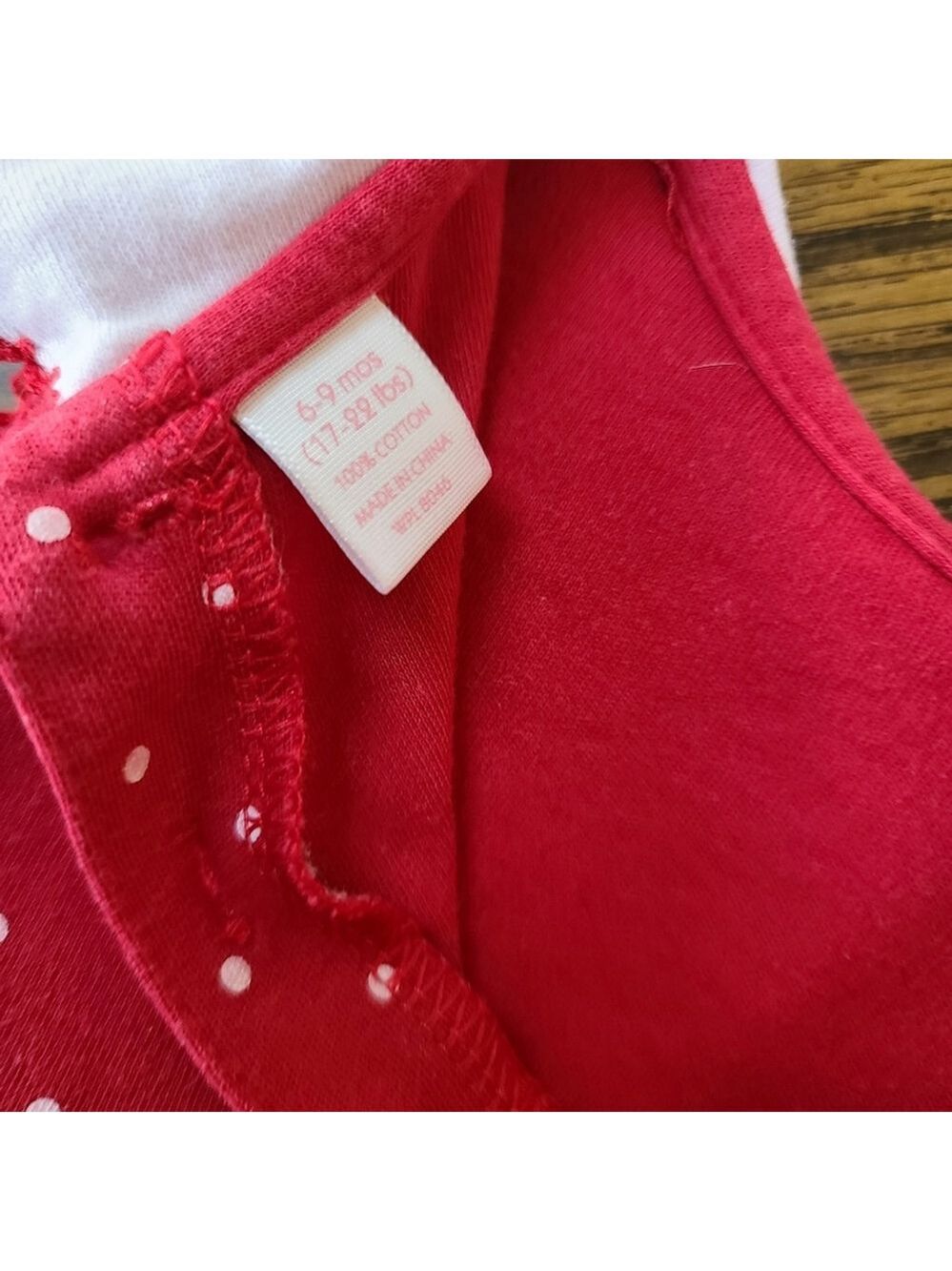 6-9M First Impressions Polka Dot Bodysuit Baby Girl Sleeveless - Picture 6 of 9